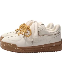 Aesthetic Sneakers*Boogzel Clothing Vanilla Latte Sneakers Beige