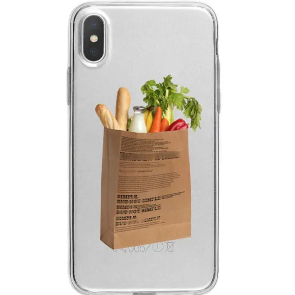 Iphone Cases*Boogzel Clothing Vegetables Shopping Bag iPhone Case