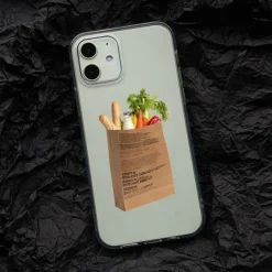 Iphone Cases*Boogzel Clothing Vegetables Shopping Bag iPhone Case