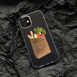 Iphone Cases*Boogzel Clothing Vegetables Shopping Bag iPhone Case