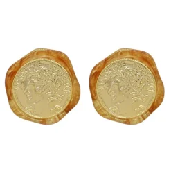 Earrings*Boogzel Clothing Vintage Aesthetic Coin Earrings
