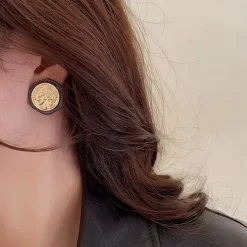 Earrings*Boogzel Clothing Vintage Aesthetic Coin Earrings