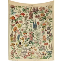 Posters / Tapestry*Boogzel Clothing Vintage Aesthetic Fleurs Wall Tapestry