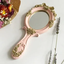 Aesthetic Mirrors|Aesthetic Room Decor*Boogzel Clothing Vintage Hand Mirror