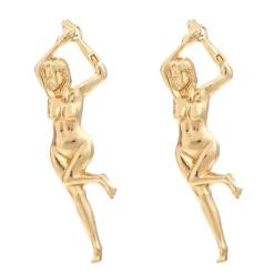Earrings*Boogzel Clothing Vintage Style Female Body Earrings