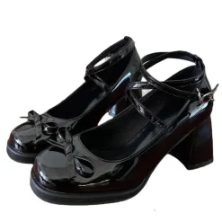 Classics|Sandals / Mary Janes*Boogzel Clothing Vintage Style Lacquered Mary Janes