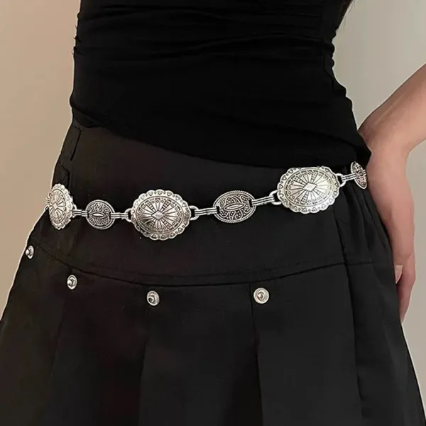 Belts & Chains*Boogzel Clothing Vintage Style Medallion Chain Belt