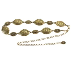 Belts & Chains*Boogzel Clothing Vintage Style Medallion Chain Belt