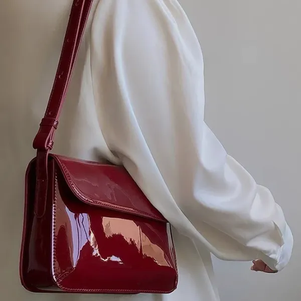 Bags & Purses*Boogzel Clothing Vintage Style Lacque Bag Red