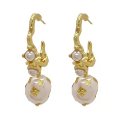 Earrings*Boogzel Clothing Vintage Style Renaissance Earrings Gold