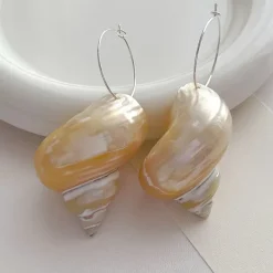 Earrings*Boogzel Clothing Vintage Style Seashell Earrings