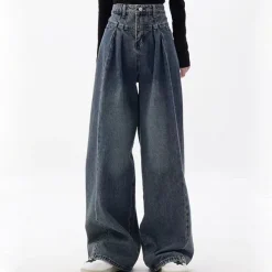 Jeans*Boogzel Clothing Vintage Wide Leg Jeans Blue
