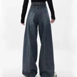 Jeans*Boogzel Clothing Vintage Wide Leg Jeans Blue