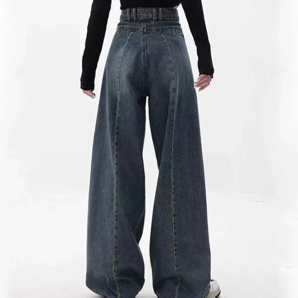 Jeans*Boogzel Clothing Vintage Wide Leg Jeans Blue