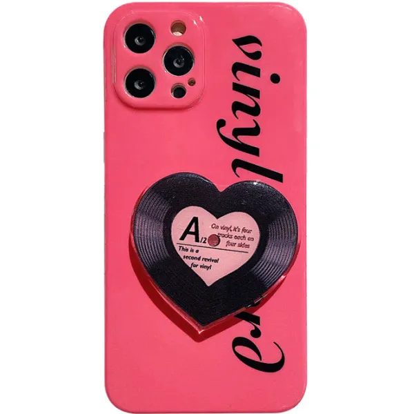 Iphone Cases*Boogzel Clothing Vinyl Record iPhone Case Pink