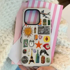 Iphone Cases*Boogzel Clothing Wanderlust Lovers Aesthetic iPhone Case Multi