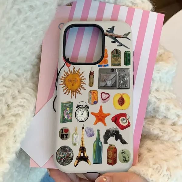 Iphone Cases*Boogzel Clothing Wanderlust Lovers Aesthetic iPhone Case Multi