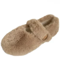Mad*Boogzel Clothing Warm Sheepskin Ballet Flats
