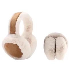 Other|Hats*Boogzel Clothing Warm Sheepskin Earmuffs Brown/beige