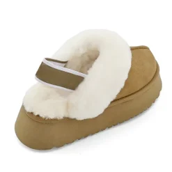 Classics|Boots / Platform Boots*Boogzel Clothing Warm Sheepskin Platform Slippers
