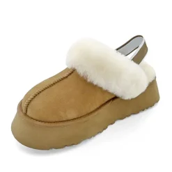 Classics|Boots / Platform Boots*Boogzel Clothing Warm Sheepskin Platform Slippers