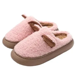 Classics*Boogzel Clothing Warm Teddy Slippers