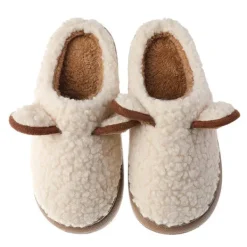 Classics*Boogzel Clothing Warm Teddy Slippers
