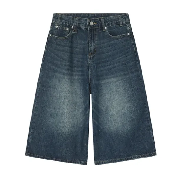 Mens|Shorts*Boogzel Clothing Wash Me Out Baggy Denim Shorts