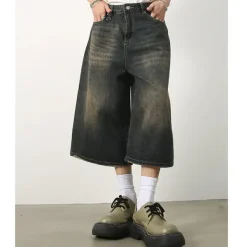 Mens|Shorts*Boogzel Clothing Wash Me Out Baggy Denim Shorts