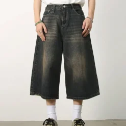 Mens|Shorts*Boogzel Clothing Wash Me Out Baggy Denim Shorts