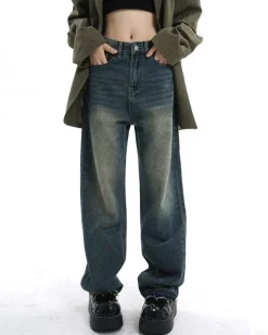 Jeans*Boogzel Clothing Wash Me Out Wide Leg Jeans Blue