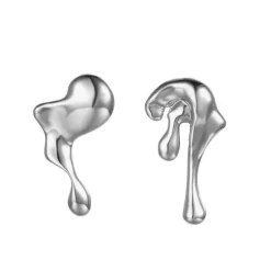 Earrings*Boogzel Clothing Water Drop Earring Silver
