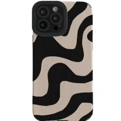 Iphone Cases*Boogzel Clothing Wave Stripe iPhone Case Black/white