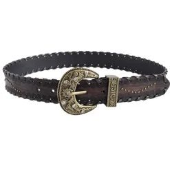 Belts & Chains*Boogzel Clothing Western Aesthetic Buckle Belt Brown