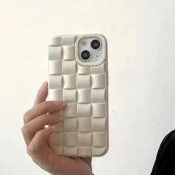 Iphone Cases*Boogzel Clothing Checkered iPhone Case White