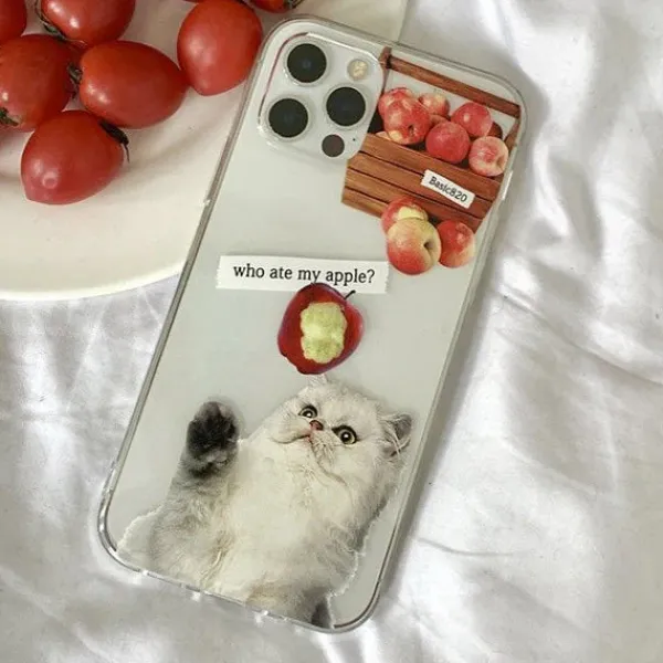 Iphone Cases*Boogzel Clothing Who Ate My Apple iPhone Case