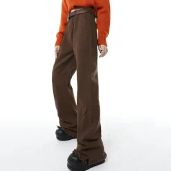 Jeans*Boogzel Clothing Wild West Flare Jeans Brown