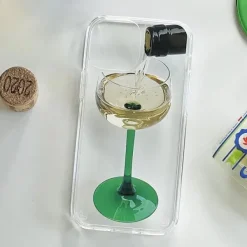 Iphone Cases*Boogzel Clothing Wine Glass iPhone Case
