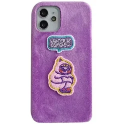 Iphone Cases*Boogzel Clothing Winter is Coming iPhone Case Purple