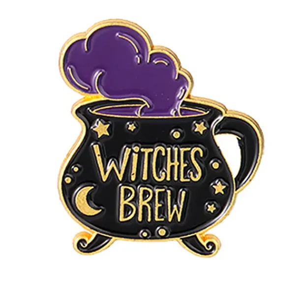 Other*Boogzel Clothing Witch Vibes Brooch Pins