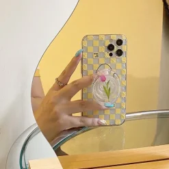 Iphone Cases*Boogzel Clothing Yellow Tulip iPhone Case Blue/yellow