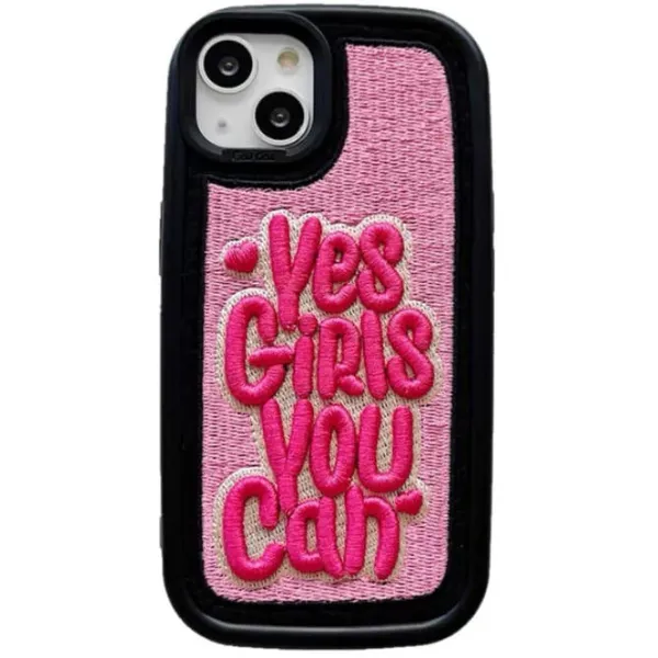 Iphone Cases*Boogzel Clothing Yes Girls iPhone Case Pink