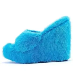 Mad|Sandals / Mary Janes*Boogzel Clothing Y2K Aesthetic Fur Sandals