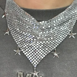 Other*Boogzel Clothing Y2K Aesthetic Star Bandana