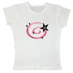 Y2K Tops|Aesthetic T-Shirts & Graphic Tees*Boogzel Clothing Y2K Aesthetic Star Cropped Tee