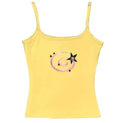 Y2K Tops|Crop Tops*Boogzel Clothing Y2K Aesthetic Star Tank Top