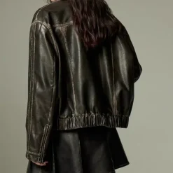 Coats & Jackets*Boogzel Clothing Y2K Bow Motorcycle Jacket
