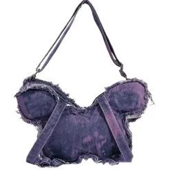 Bags & Purses*Boogzel Clothing Y2K Butterfly Shoulder Bag Purple