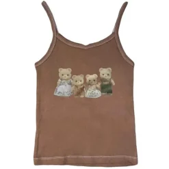 Y2K Tops|Crop Tops*Boogzel Clothing Y2K Cute Bears Tank Top