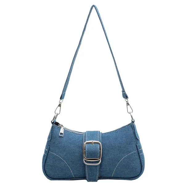 Bags & Purses*Boogzel Clothing Y2K Denim Baguette Bag